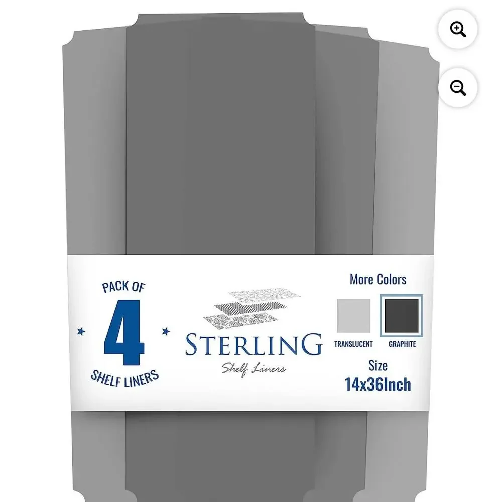 Sterling Shelf Liners – Black (Set of 4) 14